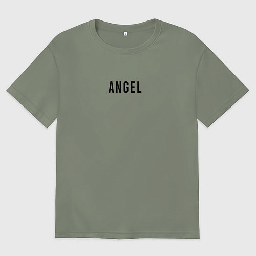 Женская футболка оверсайз She Angel / Авокадо – фото 1