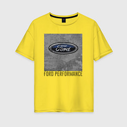 Женская футболка оверсайз Ford Performance