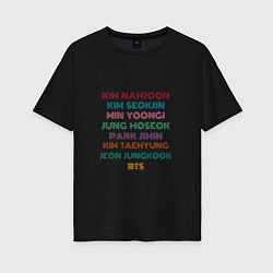 Женская футболка оверсайз BTS FANCHANT