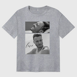 Футболка оверсайз женская Serkan Bolat - Kerem Bursin, цвет: меланж