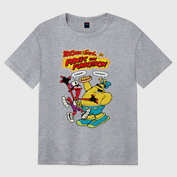 Женская футболка оверсайз ToeJam & Earl