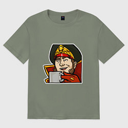 Женская футболка оверсайз Ciaphas Cain Mug mug