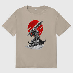 Футболка оверсайз женская Guts the Black Swordsman, цвет: миндальный