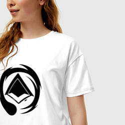 Футболка оверсайз женская ЛОГО Паладинс LOGO Paladins, цвет: белый — фото 2