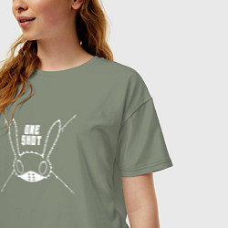 Футболка оверсайз женская Bap, цвет: авокадо — фото 2