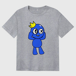 Женская футболка оверсайз Rainbow Friends