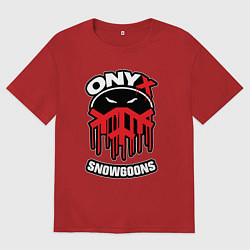 Футболка оверсайз женская Onyx - snowgoons, цвет: красный