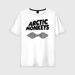 Женская футболка оверсайз Arctic Monkeys