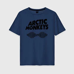 Женская футболка оверсайз Arctic Monkeys