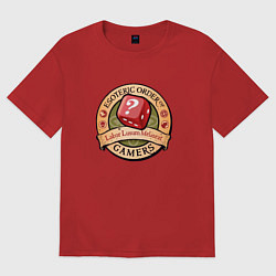 Футболка оверсайз женская The Esoteric Order of Gamers, цвет: красный