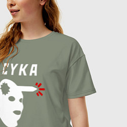 Футболка оверсайз женская CS хэдшот, цвет: авокадо — фото 2