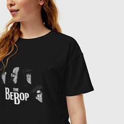 Футболка оверсайз женская The Bebop, цвет: черный — фото 2