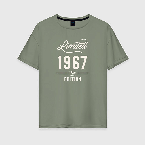 Женская футболка оверсайз 1967 ограниченный выпуск / Авокадо – фото 1