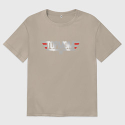 Женская футболка оверсайз Лучшая мама - Top Mom