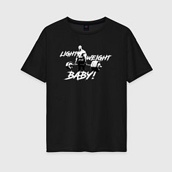 Футболка оверсайз женская Yeah buddy light weight, цвет: черный