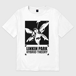 Футболка оверсайз женская LP Hybrid Theory, цвет: белый