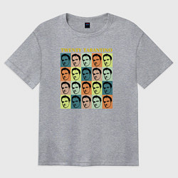 Футболка оверсайз женская Twenty Tarantino, цвет: меланж