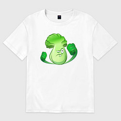 Футболка оверсайз женская Бонк Чой, цвет: белый