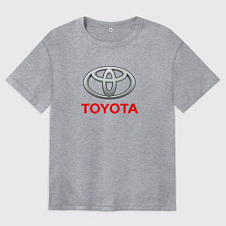 Женская футболка оверсайз Toyota sport auto brend