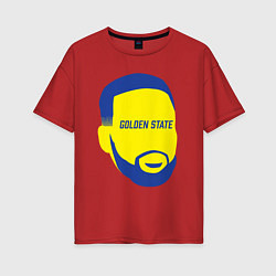 Женская футболка оверсайз Golden State Curry