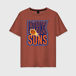 Женская футболка оверсайз Phx Suns