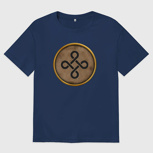 Женская футболка оверсайз Мятежники-варвары Rome: Total War / Тёмно-синий – фото 1