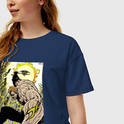 Футболка оверсайз женская Семь смертных грехов Эсканор, цвет: тёмно-синий — фото 2