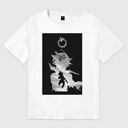 Женская футболка оверсайз Семь смертных грехов Мелиодас