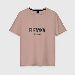 Женская футболка оверсайз Fufayka