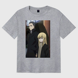 Футболка оверсайз женская Гидо Ашаф, цвет: меланж