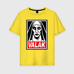 Женская футболка оверсайз Valak