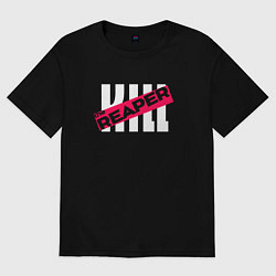 Футболка оверсайз женская Kill the Reaper - Black, цвет: черный