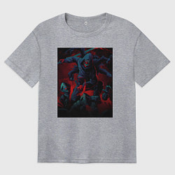 Женская футболка оверсайз Ниндзя Камуи Джо Логан