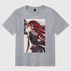 Женская футболка оверсайз Реинкарнация безработного Бореас Грейрат