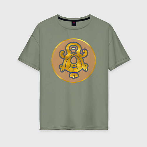 Женская футболка оверсайз Гараманты из Total War: Attila / Авокадо – фото 1