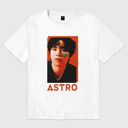 Футболка оверсайз женская Astro Роки, цвет: белый