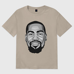 Женская футболка оверсайз Кевин Дюрант