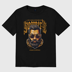 Женская футболка оверсайз Бумер, который не соскуфился