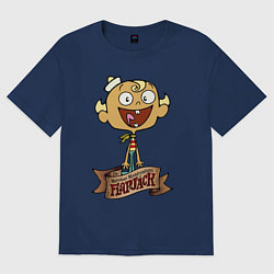 Женская футболка оверсайз Флэпджек - матрос