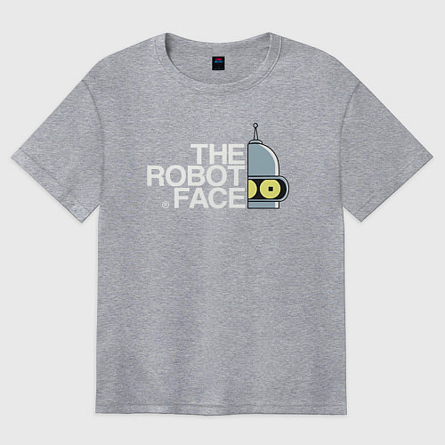 Женская футболка оверсайз Bander brand / Меланж – фото 1