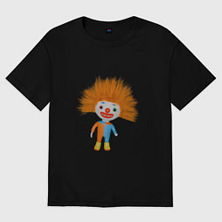 Женская футболка оверсайз Рыжеволосый клоун