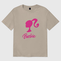 Женская футболка оверсайз Барби кукла