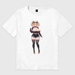 Футболка оверсайз женская Burnice White Zenless Zone Zero, цвет: белый