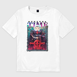 Футболка оверсайз женская Берсерк Время Приключений, цвет: белый