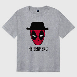 Футболка оверсайз женская Heisenmerc, цвет: меланж