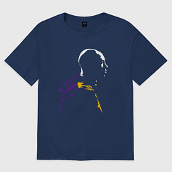 Футболка оверсайз женская Kobe legend, цвет: тёмно-синий