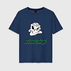 Женская футболка оверсайз HC Anaheim Ducks Art