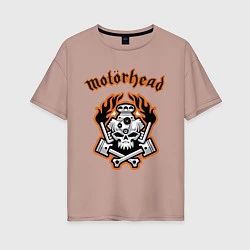 Женская футболка оверсайз Motorhead