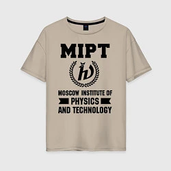 Женская футболка оверсайз MIPT Institute