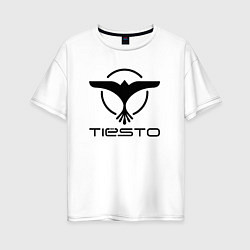 Женская футболка оверсайз Tiesto